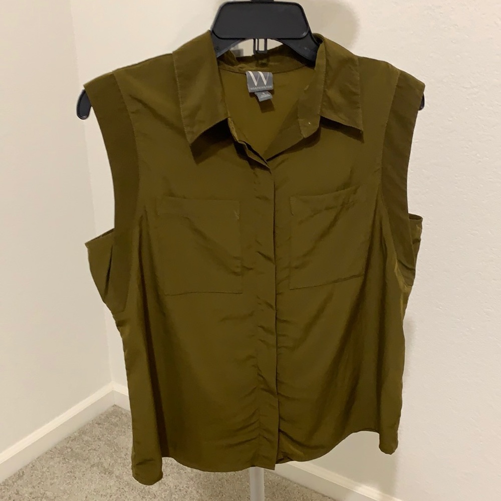 Worthington button down blouse
